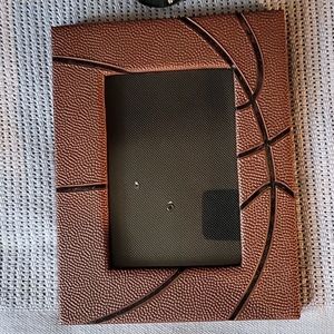 Basketball themed picture frame for 4x6 photo